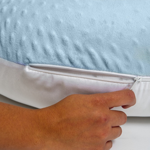 Almofada de amamentação para bebês | Memory Foam Color Blue