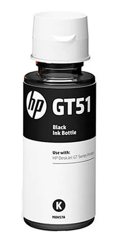 Imagen 4 de 7 de Tinta Hp Gt51 Negro Original M0h57al Deskjet 5820 410 415