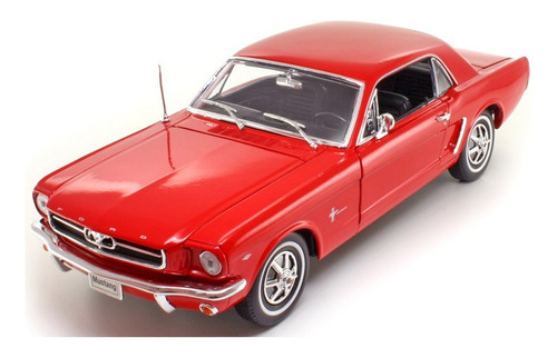 Ford Mustang 1/2 1964 - Clasico Muscle Car - R Welly 1/18