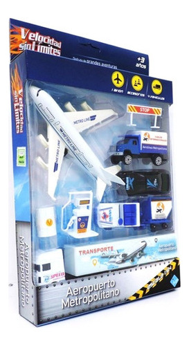 Avion Mas Vehiculos Y Accesorios El Duende Duende Azul