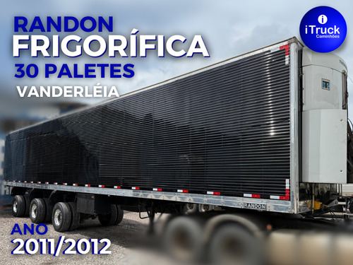 Carreta Câmara Frigorífica Randon Vanderléia 30 Paletes Sem