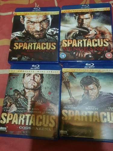 Spartacus Cuatro Temporadas