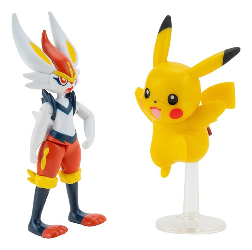 Pokemon Pikachu + Bulbasaur + Cinderace Set 10 Pz Miltipak