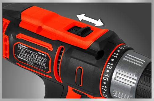Imagen 3 de 4 de Taladro Atornillador Eléctrico De 13mm Dowen Pagio 9993801 400w Con Caja De Cartón 50