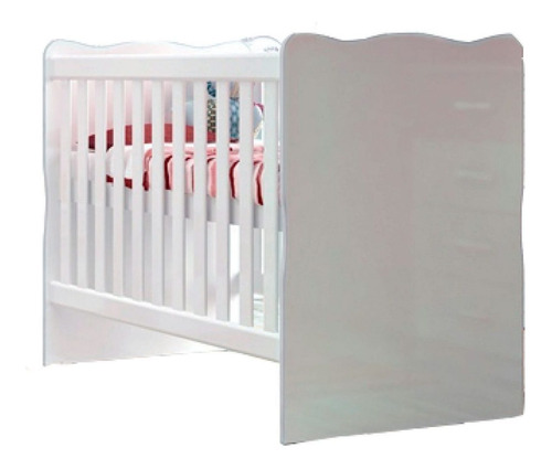 Cuna Dormitorio Infantil Bebe Blanco 011 - Muebles Express