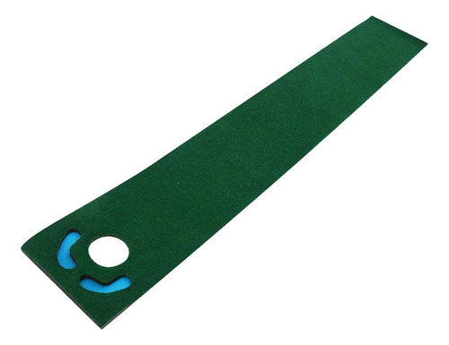 Golf Putting Mat Entrenamiento En Alfombra Con Agujero