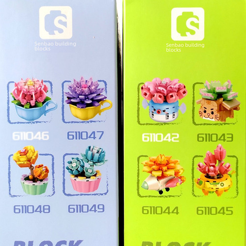 K20802 - Encantador Set Lego Para Plantas Suculentas, Regalo