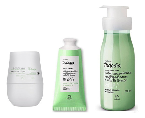 Natura Tododía Kit 3 Piezas - Hidratación Perfumada