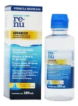 Comprar Solucion Bausch + Lomb Renu Advanced 120ml - Limpieza, Desinfeccion e Hidratacion para Lentes de Contacto Blandos - Elimina Bacterias, Residuos y Mantiene la Hidratacion para Mayor Confort Todo el Dia