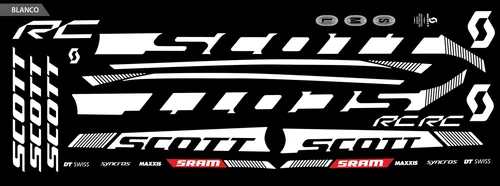 Calcos Bicicleta Scott Scale 900 Rc Wc