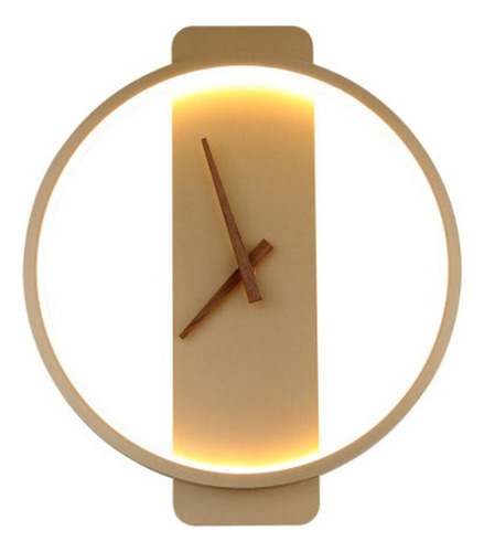 Lámparas De Reloj De Pared Creativas De Dormitorio Moderno