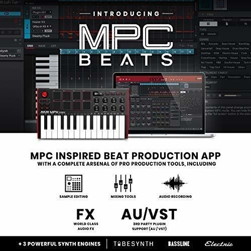 Imagen 5 de 5 de Akai Professional Mpk Mini Mk3 | Controlador De Teclado Midi