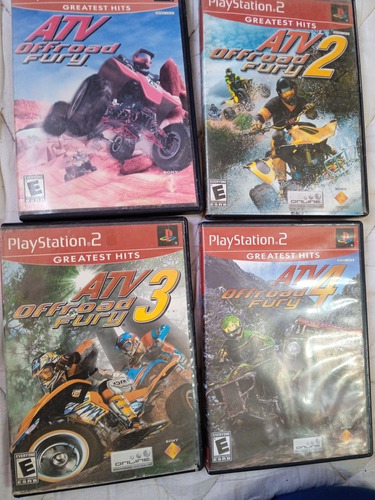 Saga Atv 1 2 3 Y 4 Ps2