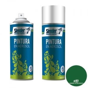 Pint.aerosol Slender 400ml.p/int.y Ext.verde Ecológico (27)