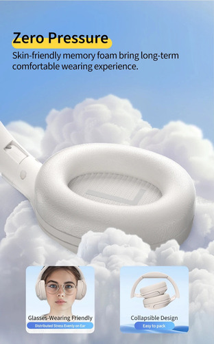 Zya Qcy H3 Lite Anc Fones De Ouvido Sem Fio Bluetooth5.3