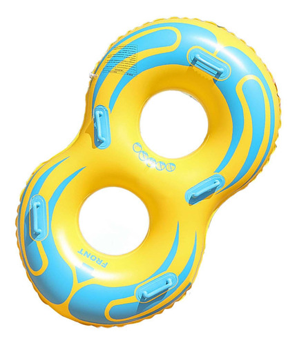 Flotador Inflable De La Playa Del Grueso Del Personas Dobles