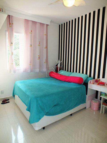Imagem 14 de 30 de Apartamento Em Santos Bairro Marapé Com Lazer E 3 Suítes. - V871