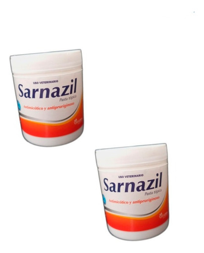 Pack 2 Pomada Sarnazil 100 G Anti Sarna Hongo Perro Y Gato 