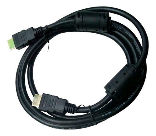 Cable Hdmi 3 Mts Nisuta Ns-cahdmi3 V2.0 Filtros 4k 2k 2160p Color Negro