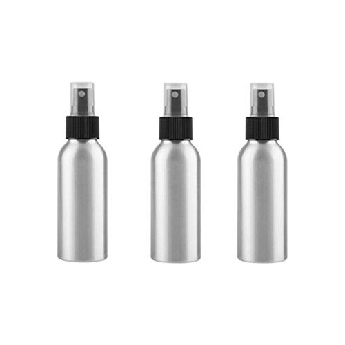 Sybl - Set De 3 Botellas De Spray De Aluminio Con Bomba Pulv