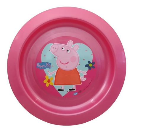 Peppa Pig Plato Playo Plastico Original Armonyshop