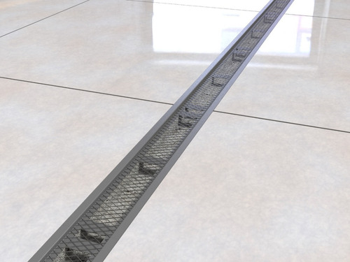 Kit 2 Ralo Linear 10x100 Cm Grelha Aluminio (modular 50cm)