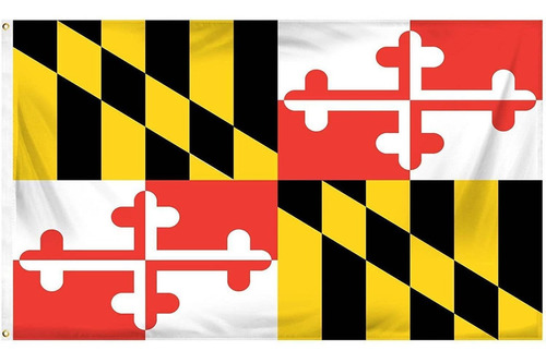 Bandera De Poliéster Impresa De Maryland De Tiendas En 3