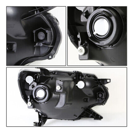 Smoked Housing Headlight+clear Corner+6000k White Led Sy Oad