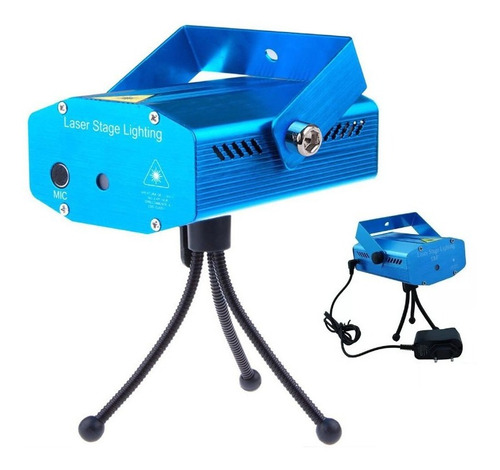 Imagen 1 de 10 de Laser Led Lluvia Multipunto Audioritmico Luces Dj Full