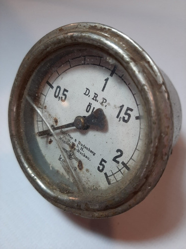 Imagen 6 de 7 de Automobilia Alfa Romeo Antiguo Manómetro Ro 1558