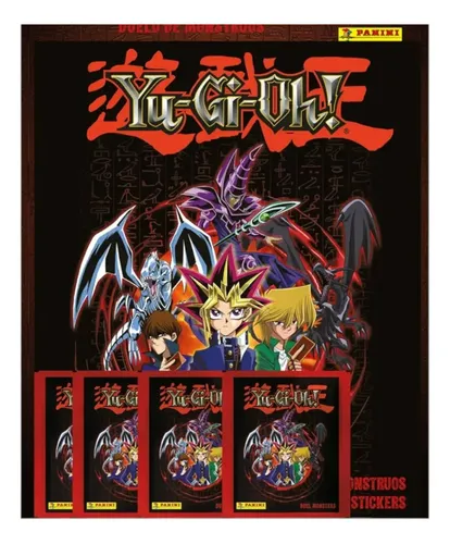 Panini YU GI Oh! – Caja De 36 Bolsas Con 180 Pegatinas, 36 Especiales, Ideal Para Completar El Álbum Y Revivir Las Batallas Legendarias De Duelistas