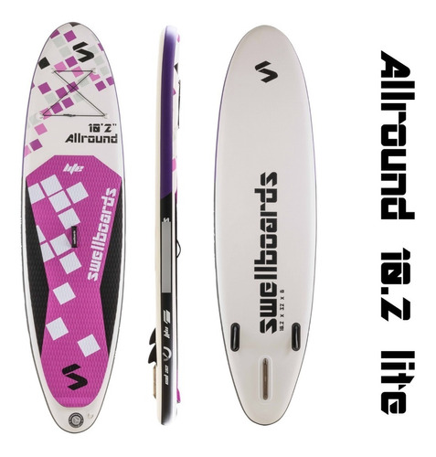 Tabla Sup Swellboards Allround 10.2 Lite 2021 Violeta