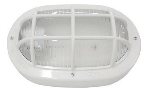 Luminaria Tartaruga Ilumi Pvc Branca 25w. - 250v. - 16110