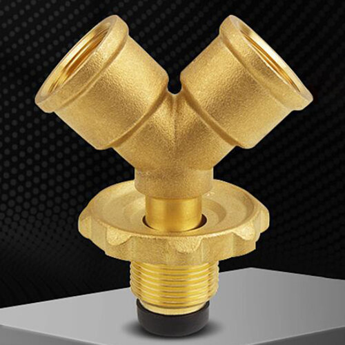 H Adaptador Divisor De Propano Adaptador En T Para Cobre
