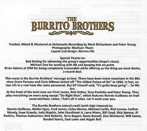 Cd: Burrito Brothers Notorious Burrito Brothers Usa Import C