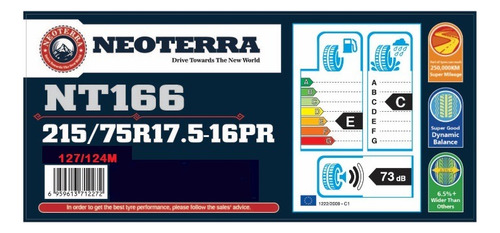 Neumático Neoterra 215/75r17.5