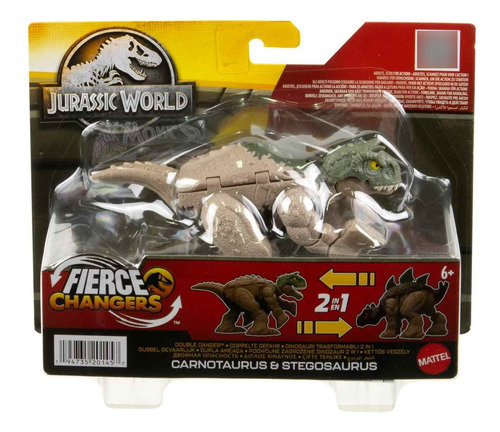Jurassic World Doble Peligro Carnotaurus A Stegosaurus