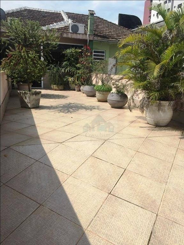 Casa Com 4 Dormitórios À Venda, 174 M² Por R$ 950.000,00 - Campo Grande - Santos/sp - Ca0483