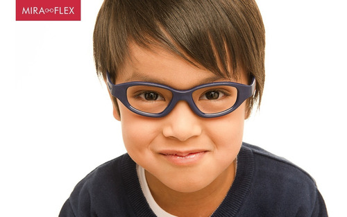 Imagem 1 de 4 de Óculos Infantil Miraflex Eva 7 A 10 Anos 42x16 Original Nf