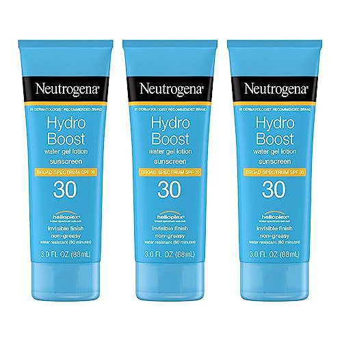 Neutrogena Hydro Boost Water Gel Sunscreen Lotion Fj4sj