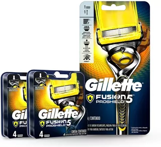 Maquina Afeitadora Gillette Fusion 5 Proshield +8 Respuestos