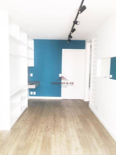 Imagem 10 de 30 de Apartamento Para Alugar, 39 M² Por R$ 2.300/mês - Perdizes - Px Puc São Paulo/sp - Ap0591