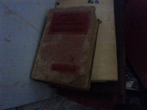 Diccionario Antiguo Aleman Gotico.espanol. Garnier 1934