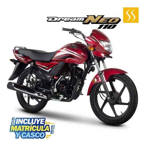Moto Honda Dreamneo 2021 110cc Gratis Matricula + 1 Casco