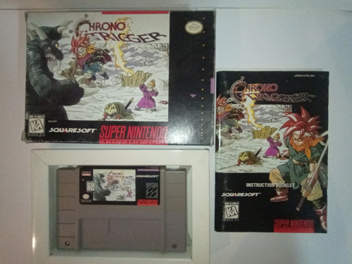 Chrono Trigger Super Nintendo Original Con Caja + Manual