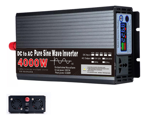 Jianshun 220v 4000w Inversores De Onda Senoidal Pura