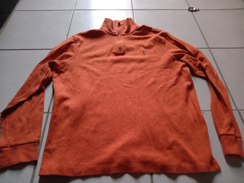 Sudadera Polo By Rl Grande Naranja (Usado)