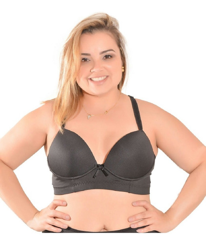 Kit Com 4  Soutiens - Sutiã Bojão Plus Size Ate O Tamanho 56