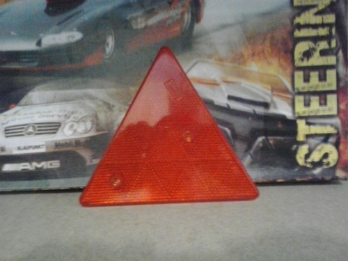 C9-234a Reflextivo Triangular Ambar - Rojo C/u 