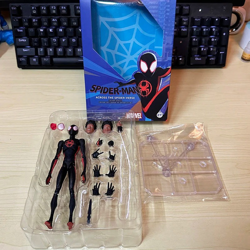 Figura De Ação Do Homem-aranha Shf Miles Morales Brinquedos